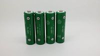 10 pieces AA 600mAh Ni-Mh Rechargeable Batteries
