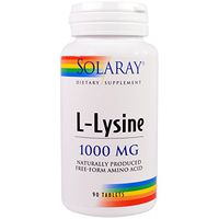 Free-Form L-Lysine Solaray 90 Tabs