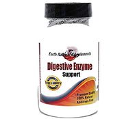 Digestive Enzyme Support * 180 Capsules 100% Natural - by EarhNaturalSupplements