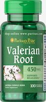 Puritan's Pride Valerian Root 450 mg-100 Capsules