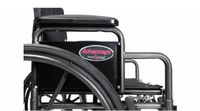 Graham Field Wheelchair 3h010340 Wheelchair Advantage 20x16 Full Swingaway Footrest