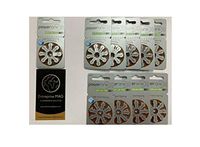 PowerOne Hearing Aid Batteries Size 312-10 Packs of 8 Cells