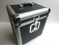 12" or Lp Record Box Euro Style Case Holds up to 70 Vinyl Records