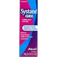 Systane Gel Nighttime Protection Lubricant Eye Gel 10 g (Pack of 12)