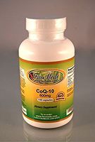 CoQ-10 Q-10 Q10 co-enzyme 600mg - 100 Capsules