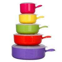 Plastic Bowls Microwave Safe, Freezer Safe – BPA Free Soup Bowls Microwave Safe, Dishwasher & Freezer Safe – Plastic Bowls with Lids – Food Storage Bowls