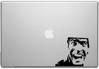 Evil Dead Ash Zombies Cult - Black Vinyl Decal for 13" Macbook