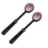 Healifty 2PCS Wood Massager Hammers Back Shoulder Massager Stick Relax Back Scratcher