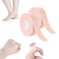 2 Pack 500cm Callus Pads Tape Heel Tape for Shoes Pressure Reduce Foot Heel Pain Protect Foot from Blisters & Rubbing Flexible Elastic High Heel Sticks Pads Tape