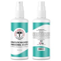 SkinPro Medical Grade Skin Care Therapeutic Magnesium - Magnesium Oil Transdermal Topical Spray For Fast Absorption To Relieve Muscle Cramps, Headaches, Joint Pain, Itch and Sting - 4 Fl Oz (120ml)