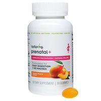 UpSpring Baby Prenatal+ Multivitamin Gummy Vitamin 90 Count, Chewable Prenatal Gummies