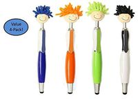 Techie Tom 3-in-1 Stylus Pen Duster 4-Pack