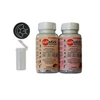 SaltStick FASTCHEWS® Variety 2-Pack - 60 Count Bottles of Peach & Watermelon with Race Ready Tube and Fridge Magnet