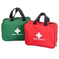LWA 234 Piece Premium First Aid Kit Bag, Emergency Blanket, for Home Office, Car, Caravan, Workplace, Travel,Green
