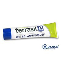 Terrasil® Balanitis Relief - 100% Guaranteed, Patented All-Natural, Gentle, Soothing Skin Relief Ointment for Relief from Irritation, Itch, Redness and Inflammation, Balanitis Symptoms - 14g