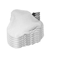 Steam Mop Floor Washable Replacement Microfiber Pads for H2O (6)