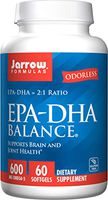 Jarrow Formulas EPA-DHA Balance, Boosts Brain Function, 60 Softgels