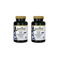 Swanson Triple Magnesium Complex 400 mg 60 Chwbls 2 Pack