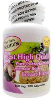 The Best Premium Pueraria Mirifica 500mg 100 Vegetarian Capsules Powder Natural Herbal