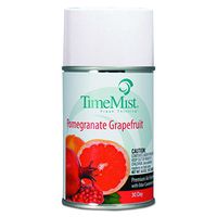 TimeMist 1047605CT Metered Aerosol Fragrance Refill, Pomegranate Grapefruit, 6.6 Oz Aerosol (Case of 12)