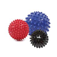 Spiky Massage Ball &Yoga Massage Ball,Foot Massage Set,Plantar Fasciitis，Massager Roller Balls（3 Pack randdom Color） …