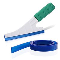 GOMAKE Stroke Doctor Rubber Squeegee for Shower, Window and Auto Glass Cleaning with 25 Inch Replacement Rubber Blades