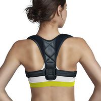 ITZEBZ Upper Back Posture Corrector for Women and Men - Adjustable Back Brace for Clavicle and Shoulder Support, Providing Back & Neck Pain Relief, Reducing Physical Fatigue and Preventing Slouch