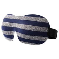 Wellcare 3D Sleep Mask, Eye Mask for Sleeping, Blackout Blindfold Smooth Soft Strap, Lightweight Night Sleep Mask for Women, Men & Kids, Comfortable for Naps, Travel, Meditation, Puffy Eyes (Grey)