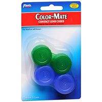 Two Color-Mate Lens Cases