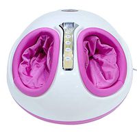 JERKEY Shiatsu Foot Massager Machine, Electric Deep Kneading Massage Calf Acupuncture Point kneading Home Heating Automatic Health Physiotherapy Instrument,Purple