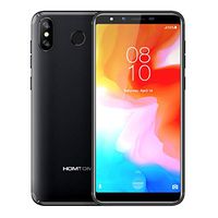 China Brand Phones H5, Dual 4G, 3GB+32GB, Dual Back Cameras, Face ID & Fingerprint Identification, 5.7 inch 360 OS MTK6739 Quad Core up to 1.3GHz, Network: 4G, Dual SIM, OTG, OTG(Black)