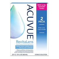 ACUVUE RevitaLens Multi-Purpose Disinfecting Solution 10 oz (Pack of 2)