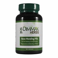 Bone Mending Pills by Dimmak Herbs, Bone Fracture Healing Supplement, Bone Strengthening Pills, Chinese Medicine Herbs and Healing - 500 Milligrams, 100 Capsules
