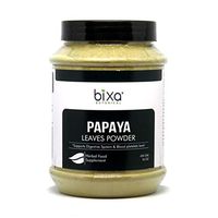 Papaya Leaf Powder (Carica Papaya) | Ayurvedic Herb for Digestion & Increasing platelets, Herbal Supplement for Normal Blood Sugar Levels (1 Pound / 16Oz)
