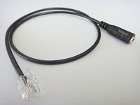 ienza Replacement RJ Plug to 3.5mm Headset Adapter for Cisco IP Phone (Works with Cisco IP Phone 7931 7940 7960 7970 7962 7975 7961 7971 7960 M12 M22)