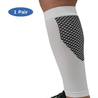 Kinship Comfort Brands® Compression Calf Sleeve Support for Calf Muscle, Shin-Splits and Achilles Pain. Running Accessories for Women Men Compression Calf Sleeves for | 1 PR (Available in: S,M,L,XL)