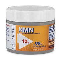 LiftMode NMN (Nicotinamide Mononucleotide) Powder Supplement - Boosts Cellular Energy, Healthy Aging, Sharpens Cognition | Vegetarian, Vegan, Non-GMO, Gluten Free - 10 Grams (100 Servings)