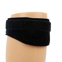 Sammons Preston Neoprene Patellar Band, Knee Support for Men & Women, Patellar Tendon Support Strap for Football, Soccer, Baseball, Softball Athletes, Knee Support Band, Black, Universal Size