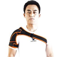 Lour Shoulder Brace Support for Men Women Breathable Support with Adjustable Strap Rotator Prevention Tear Injury Relieve Pain Stabilize Protect Shoulders