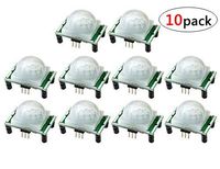 WMYCONGCONG 10 PCS HC-SR501 Pyroelectric Infrared PIR Motion Sensor Module Detector