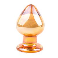 WENWING Round Head B'ut.t Plug Waterproof Glass Massager Amal Plug Shower Enema B'ut.t Pùg Trainer Sxx Toys for Men Women