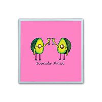 XIANN Care Contact Lens Box Holder Container Case Storage Eyecare Kit - Avocado Cheer