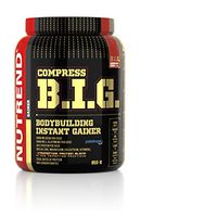 Nutrend Compress Big 900g Chocolate Cocoa Flavor Premium Gainer high Protein nutrients for Muscle Growth and Effective Recovery.