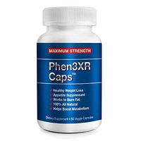 PHEN 3XR CAPS - Appetite Suppressant for Weight Loss - Diet Pills for Women and Men - Thermogenic Fat Burner - Great for Keto Diets