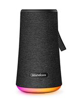 Soundcore Flare+ Portable 360° Bluetooth Speaker by Anker, Huge 360° Sound, IPX7 Waterproof, Bigger Bass, Ambient LED Light, 20-Hour Playtime, 4 Drivers with 2 Passive Radiators, Speaker for Parties