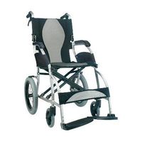Ergolite Ultra Lightweight Transport Wheelchair Seat Size: 16" W