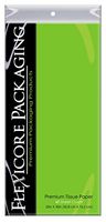 Flexicore Packaging Citrus Green Gift Wrap Tissue Paper XL | Size: 20 Inch X 30 Inch | Count: 48 Sheets | Color: Citrus