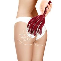 Hip Massager Tools, Buttock Massage Muscle Release Reduce Fat Slimming Body Relax Palm Shape