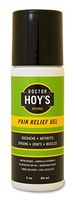 DOCTOR HOY'S Natural Pain Relief Gel - Water based timed Released Menthol for Long Lasting Pain and Inflammation Relief - 3oz Roll On - MADE in USA