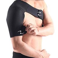 SUPVOX Right Shoulder Brace Adjustable Rotator Cuff Support for Men Women